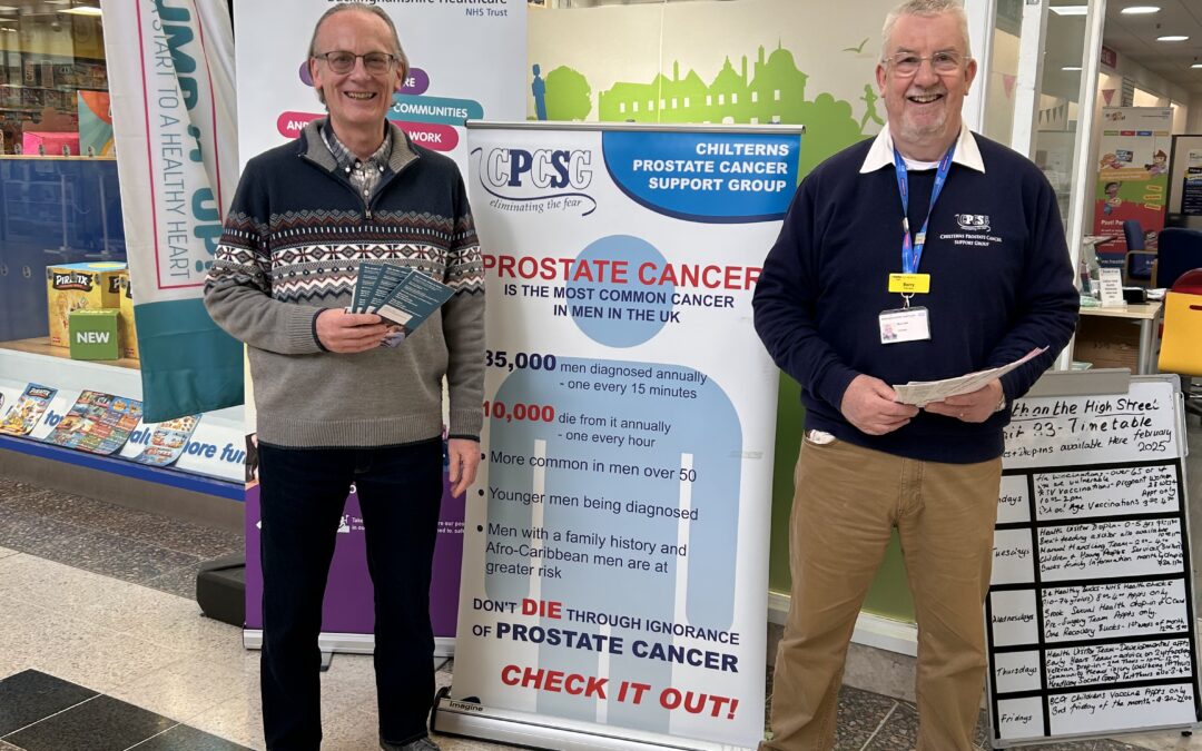 Chilterns Prostate Cancer Support Group and Aylesbury Vale PCSG at UNIT33 Friars Square